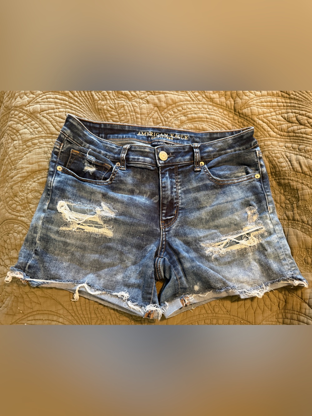 American Eagle Outfitters Distressed Denim Women’s Shorts size 12